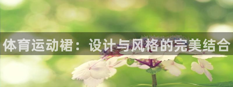 杏悦2代理：体育运动裙：设计与风格的完美结合