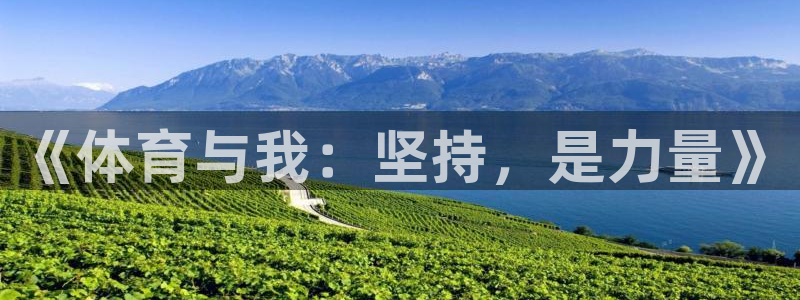 杏悦24平台：《体育与我：坚持，是力量》